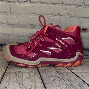 Merrell Women's Fuchsia and Coral Trail Sneakers 6.5 Chameleon